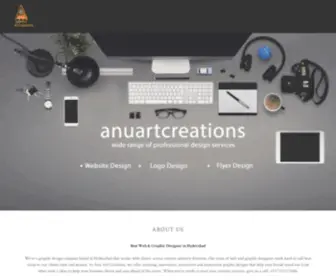 Anuartcreations.com(Anu Art Creations) Screenshot