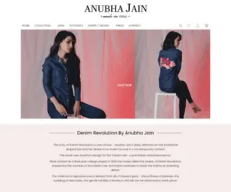 Anubhajain.com(Buy Denim Dress) Screenshot