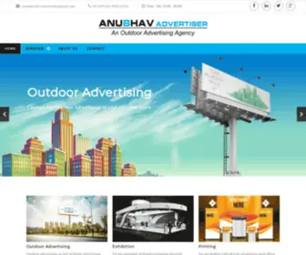 Anubhavadvertiser.com(Outdoor Advertising Agency) Screenshot