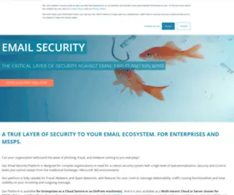 Anubisnetworks.com(Email Security Service) Screenshot