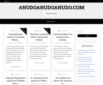 Anudoanudoanudo.com(Meet the World) Screenshot