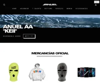Anuelaa.com(Real Hasta La Muerte Anuel Merch) Screenshot