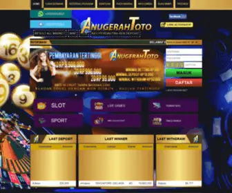 Anugerahtoto.info(A1 Anugerah Toto) Screenshot