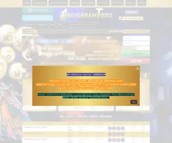 Anugerahtoto88.com Screenshot