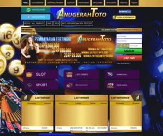 Anugerahtoto88.org(Anugerah Toto) Screenshot