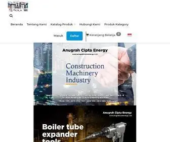 Anugrahciptaenergy.com(Distributor Alat Teknik Harga Murah) Screenshot