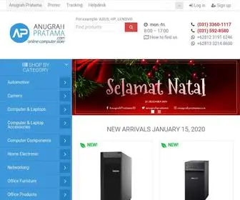Anugrahpratama.com(Toko Laptop & Komputer Online) Screenshot