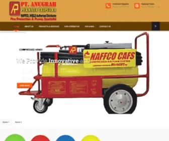 Anugrahpt.com(Fire Pump dan Fire Fighting Equiment) Screenshot