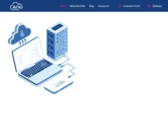 Anuhosting.net(Anu Internet Services) Screenshot