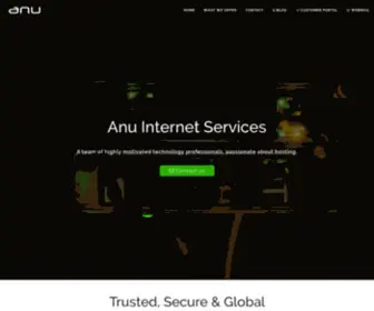 Anu.ie(Anu Internet Services) Screenshot