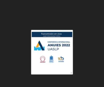 Anuies.mx(Asociación) Screenshot
