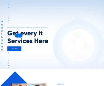 Anujith.ca(My Portfolio) Screenshot
