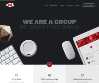 Anukgroup.com(Anuk Group Online Services) Screenshot