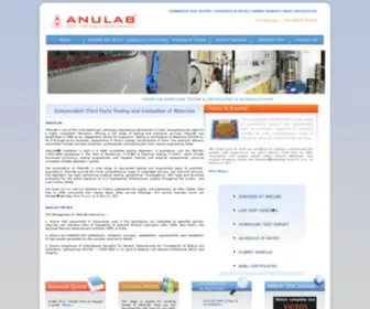 Anulab.org(ANULAB) Screenshot