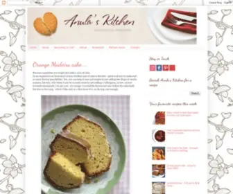 Anulaskitchen.com(Anula's Kitchen) Screenshot