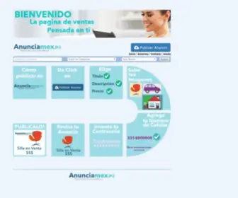 Anunciamex.mx(Clasificados Online de Mexico) Screenshot