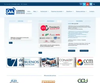 Anunciantes.org.ar(Cámara Argentina de Anunciantes) Screenshot