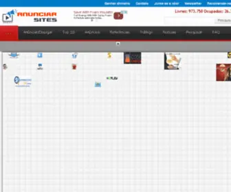 Anunciarsites.com(Divulgar na web) Screenshot