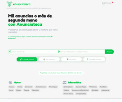 Anunciateca.com(Informática) Screenshot