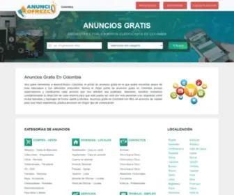 Anunciofrezco.co(Web en mantenimiento) Screenshot