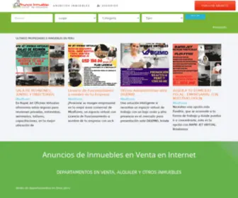 Anuncioinmuebles.com(Venta Compra y Alquiler de Casas) Screenshot