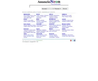 Anuncioneon.com(Buscador de anuncios gratis en España) Screenshot