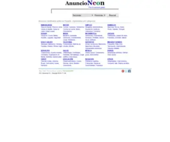 Anuncioneon.es(Buscador de anuncios gratis en Espa) Screenshot