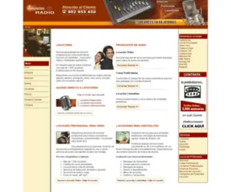 Anuncios-Radio.com(Locutores Profesionales) Screenshot
