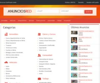 Anunciosred.com.mx(AnunciosRed Anuncios Clasificados gratis) Screenshot