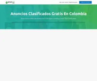 Anuncol.com(Anuncios Clasificados gratis Colombia) Screenshot