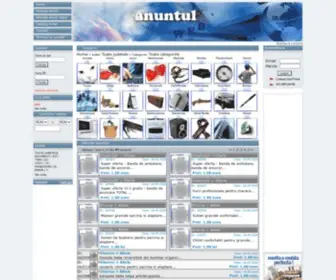 Anuntulweb.ro(Anunturi GRATUITE si FIRME sponsorizate GRATUIT) Screenshot
