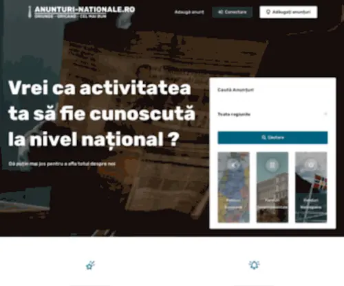 Anunturi-Nationale.ro(OSClass) Screenshot