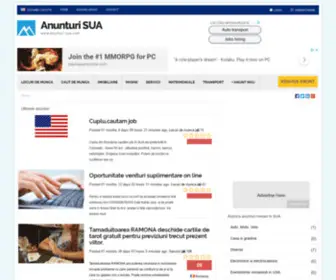 Anunturi-Sua.com(Anunturi SUA) Screenshot