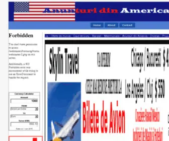 Anunturidinamerica.us(Anunturi din America) Screenshot