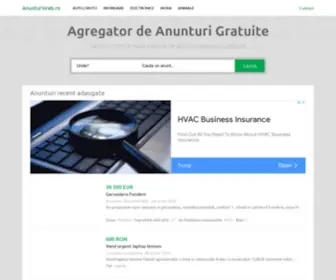 Anunturiweb.ro(Anunturi Gratuite pe) Screenshot