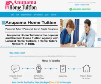 Anupamahometuition.co.in(Anupama Home Tuition) Screenshot