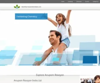 Anupamrasayan.com(Anupam Rasayan) Screenshot