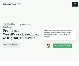 Anuragkalita.com(Anurag Kalita) Screenshot