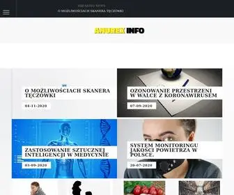 Anurexinfo.pl(Portal o zdrowiu i medycynie) Screenshot