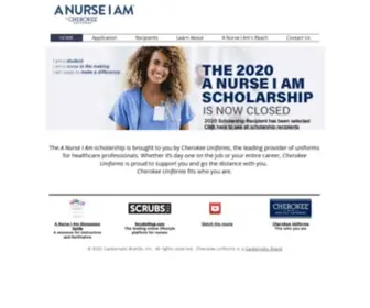 Anurseiam.com(The A Nurse I Am scholarship) Screenshot