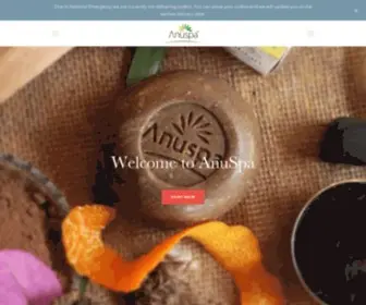 Anuspasoap.com(Herbal Soaps) Screenshot