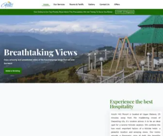 Anutrihill.com(Anutri Hill Resort) Screenshot