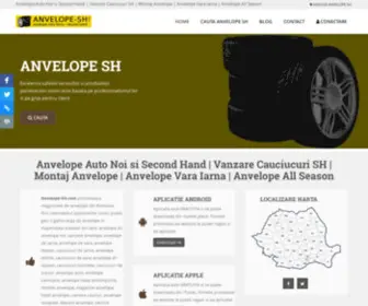 Anvelope-SH.com(Anvelope Auto Noi si Second Hand Vanzare Cauciucuri SH) Screenshot