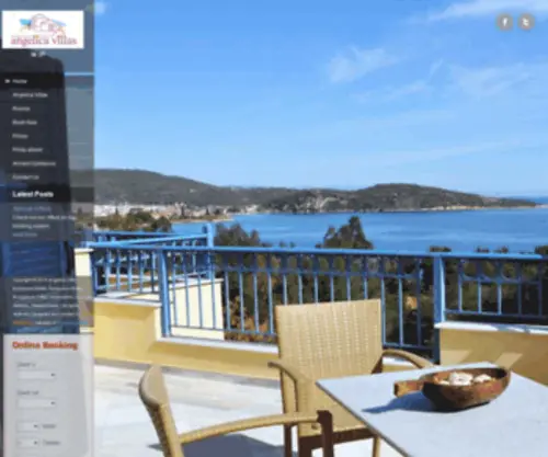 Anvep.com(Angelica Villas Hotel in Epidaurus) Screenshot
