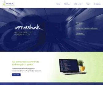 Anveshak.com(Accelerating Innovation) Screenshot