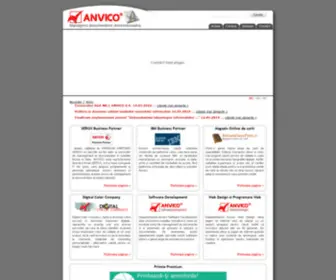 Anvico.ro(Digital color company) Screenshot