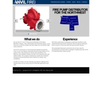 Anvil-Fire.com(Fire Pump Distributor for the Northwest) Screenshot