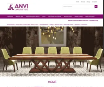 Anvilifestyle.com(Manufacturers of Luxury high) Screenshot