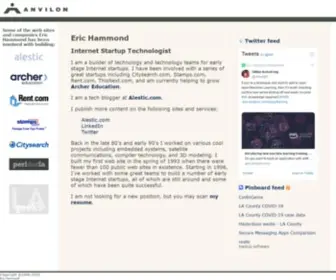 Anvilon.com(Eric Hammond) Screenshot