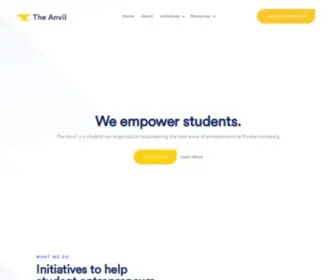 Anvilstartups.com(The Anvil) Screenshot